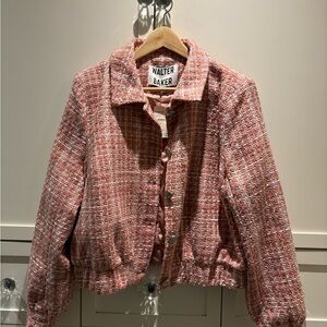 Walter Baker Rose Tweed Jacket